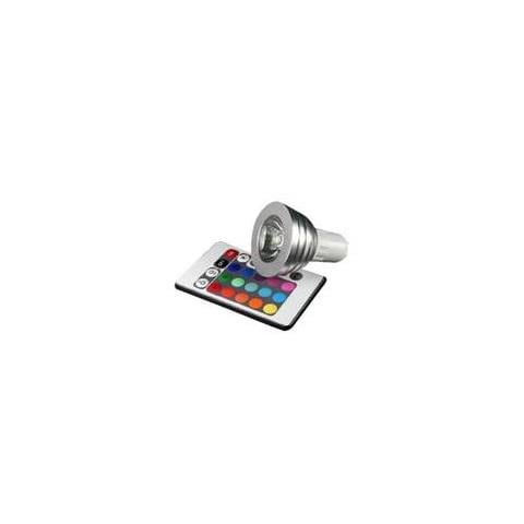 RGB Spotlight, A, Blu, Verde, Rosso, Alluminio, Trasparente, Bianco, 4 W, 50/60, Alluminio, Vetro - Foto 1