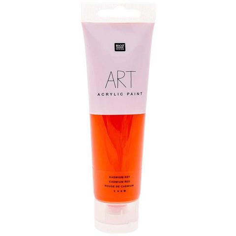 Vernice Acrilica - Rosso Cadmio - 100 Ml - Foto 1