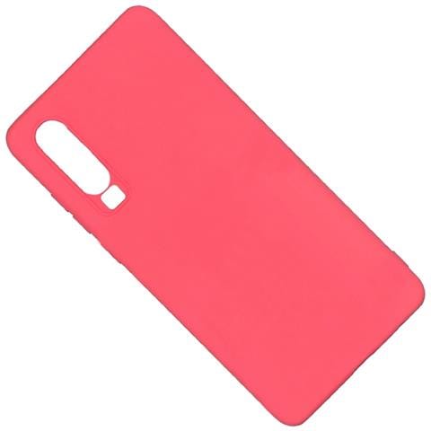 Custodia Tpu Silicone Cover Soft-case Per Huawei P30 Red - Foto 1