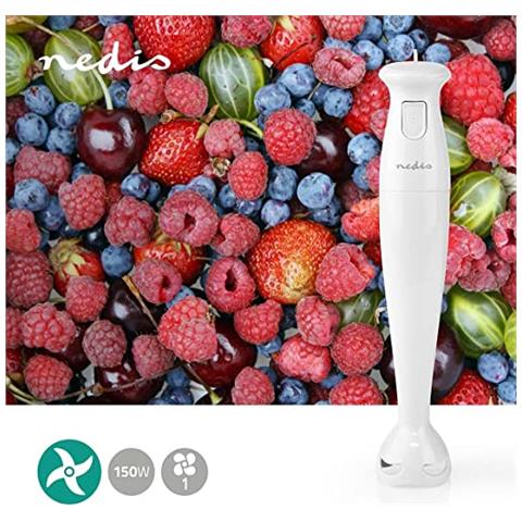 Frullatore A Immersione 150 W | Impostazioni Di Velocità: 1-velocità | Bianco - Foto 6
