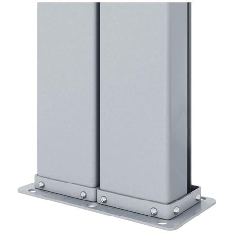 Tenda Laterale Retrattile Rossa 160x1000 Cm - Foto 2