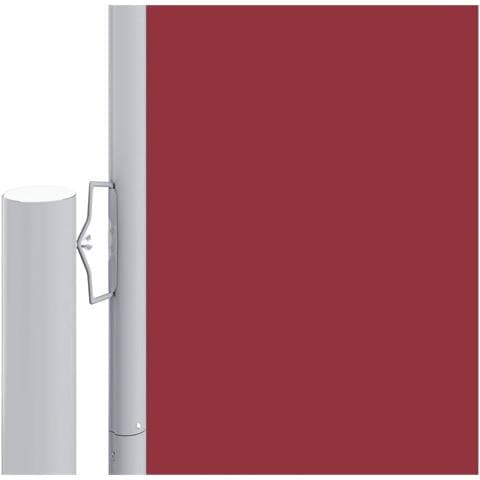 Tenda Laterale Retrattile Rossa 160x1000 Cm - Foto 8