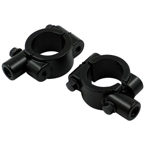 Manubrio Per Moto Con Attacco Filettato A Specchio Da 2 Pezzi Da 25 Mm Per Moto Da Bicicletta Black 0.8 Cm M8 - Foto 4