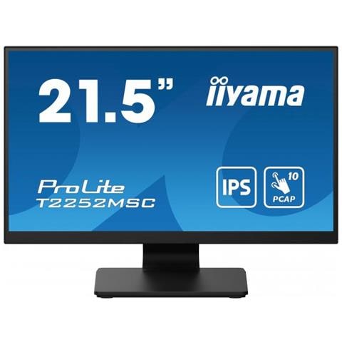 Monitor 21.5" IPS T2252MSC-B2 1920 x 1080 Full HD LCD Tempo di Risposta 5 ms - Foto 1