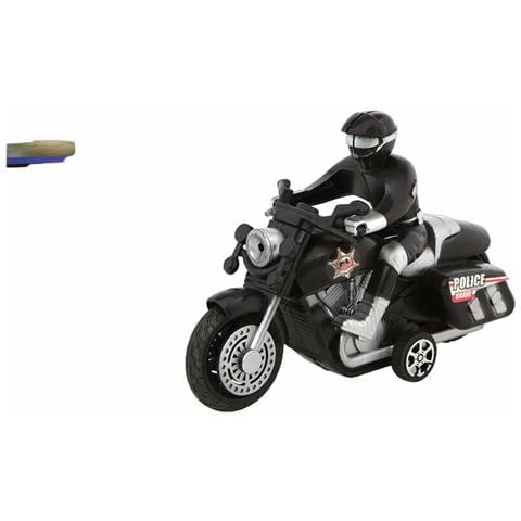 Moto Della Polizia 18 X 12 Cm - Foto 1