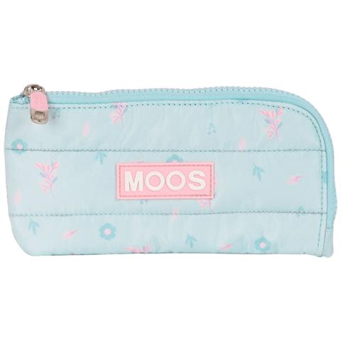 Astuccio Scuola Moos Garden 23 X 11 X 1 Cm Turchese - Foto 1