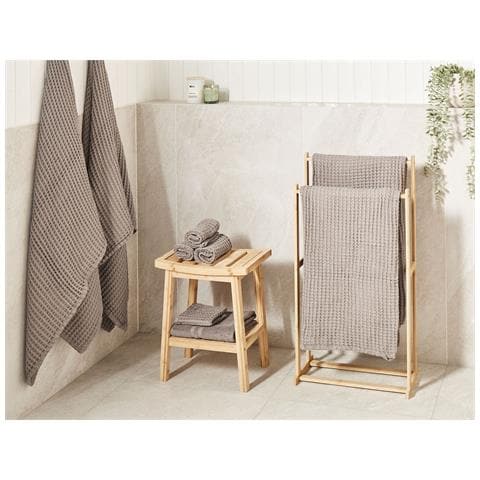 Set Di 9 Asciugamani Areora Cotone Tortora - Foto 1