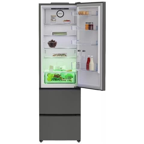 Frigorifero Combinato B3RGNA354HG1 No Frost Classe E Capacità Lorda / Netta 351/249 Litri Colore Grigio - Foto 3