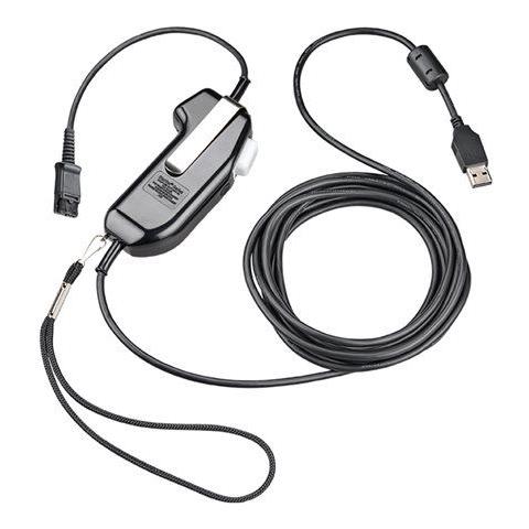 Poly SHS 2626-14 USB-PTT Secure Voice Mono Serializzato PTT momentaneo TAA - Foto 1