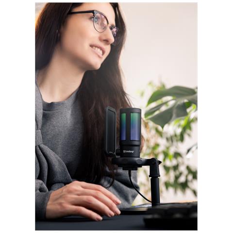 Streamer USB Microphone RGB - Foto 2