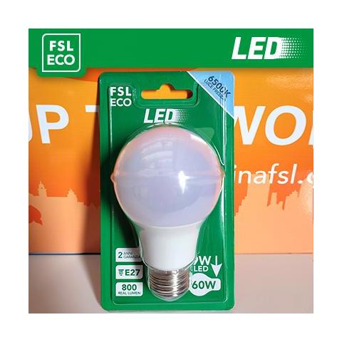 Lampada Goccia Blister - 9w 6500k E27 - Foto 1