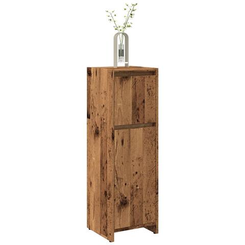 Mobile Da Bagno Legno Antico 30x30x95 Cm In Legno Multistrato - Foto 1