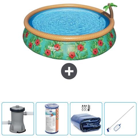 Piscina Fuori Terra - In Giro - 457x84 Cm - Multi - Include Accessori Coordinati Cb54 - Foto 1