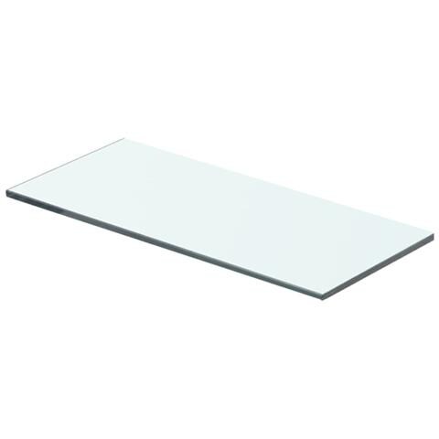 Lusso Casadino -  Mensole In Vetro Trasparente 2 Pz 40x12 Cm - Foto 1