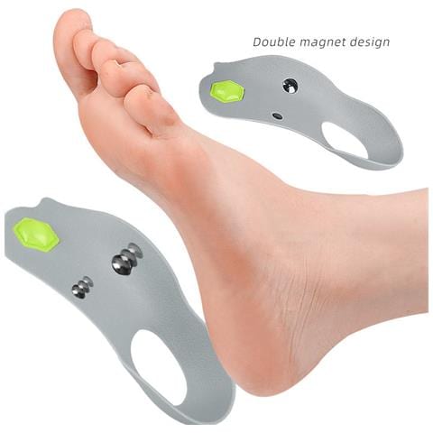 Solette Magnetiche Di Supporto Per L'arco Plantare Per Piedi Piatti Grey S - Foto 2
