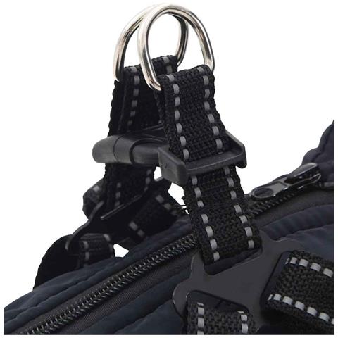 Cappotto Cani Imbracatura Impermeabile Riflettente Blu Navy L36 - Foto 9