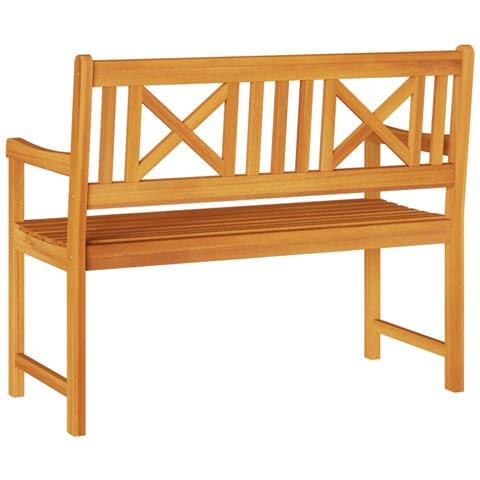 Panchina da giardino 110x56x90 cm Legno massello di acacia - Foto 7