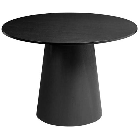 Tavolo Da Pranzo Oyen Nero 120 Cm 120 Cm - Foto 2