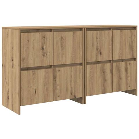 Sideboards 2 pcs rovere artigianale 70 x 41 x 75 cm - Foto 1