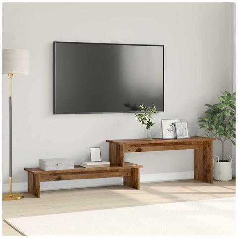 Mobile TV Legno vecchio 180 x 30 x 43 cm Legno multistrato - Foto 2