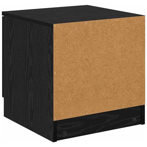 Armadietto per letto 2 pcs Rovere nero 40 x 39 x 40 cm - Foto 9