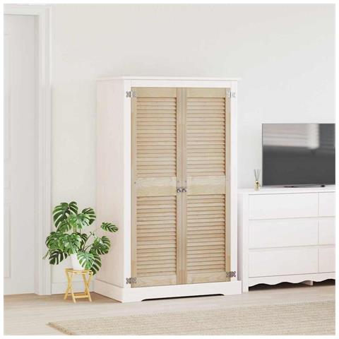 Porta per Armadio 2 pcs Naturale 140.5 x 2.1 x 49.5 cm - Foto 2