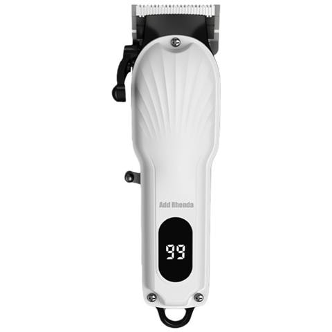 Tagliacapelli Elettrico Ricaricabile Cordless Professionale Con Lama In Ceramica E Display Lcd White - Foto 2