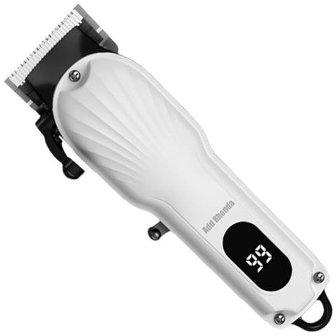 Tagliacapelli Elettrico Ricaricabile Cordless Professionale Con Lama In Ceramica E Display Lcd White - Foto 4