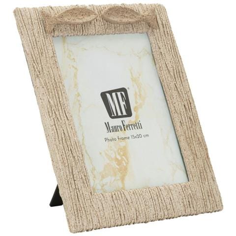 Cornice Portafoto Sand Beige Effetto Materico 15x20 Cm - Foto 1