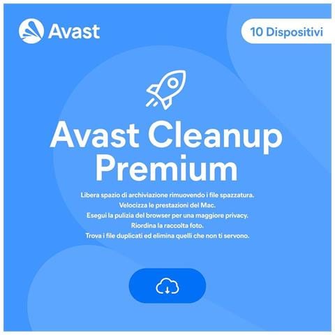 1PZ CLEANUP PREMIUM 1 ANNO - 10 PC - MAC - ANDROID - IOS - Foto 1