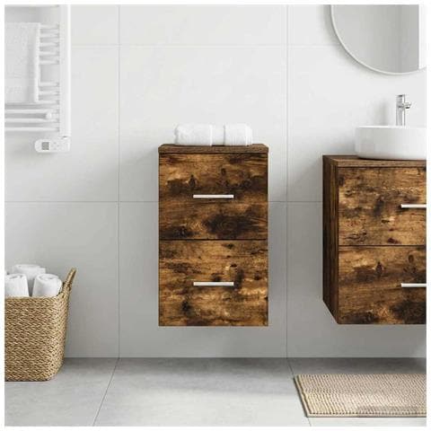Armadio Bagno In-between Rovere Fumo 30 x 41 x 50 cm - Foto 8