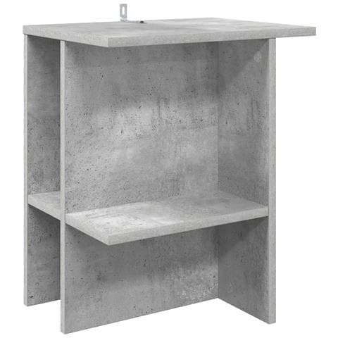 Tavolino da salotto Grigio Cemento 40 x 30 x 49 cm - Foto 1