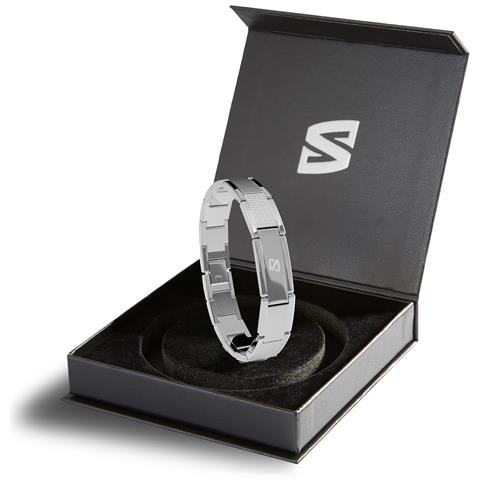 Bracciale Da Uomo Premium ""impact"" In Acciaio Chirurgico 316l, Argento, 17 Cm - Foto 2