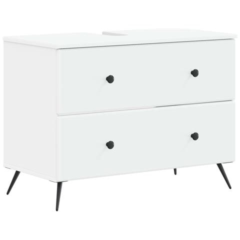 Armadio per Lavabo da Bagno BREDA Bianco 82 x 41 x 59 cm - Foto 1