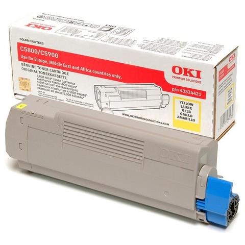 Toner Originale Giallo C5550 MFP / C5800 Capacità 6000 Pagine - Foto 6