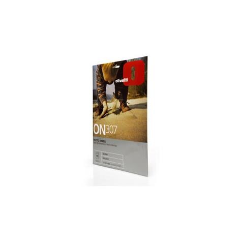 STAMPA INKJET 40 FOGLI CARTA FOTOGRAFICA A4 210 x 297mm FOTO GLOSSY LUCIDA 130GR