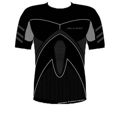 Intimo Thermetic Evolution Carbon S / s Round Neck Abbigliamento Uomo S - Foto 1