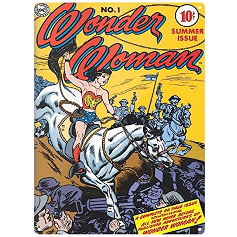 Dc Comics: Wonder Woman - Lasso (targa Acciaio) - Foto 1