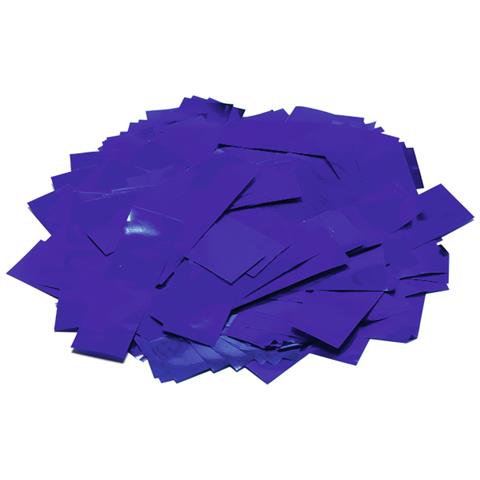 Metallic Confetti Rectangular 55x18mm, Blue, 1kg - Foto 1