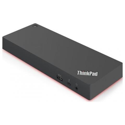40an0135dk Replicatore Di Porte E Docking Station Per Laptop Cablato Thunderbolt 3 Nero (thinkpad Thunderbolt 3 D - Foto 1