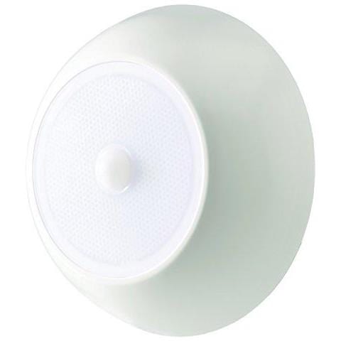 Mr. Travi Mb990-wht-01-01 Ultra Luminosa Senza Fili A Pile Di Motion Sensing Indoor Outdoor Soffitto Led Luce Bianco Confezione Da 1 - Foto 1