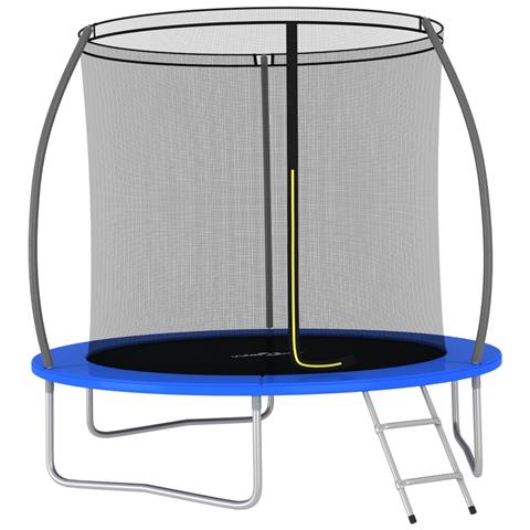 Set Trampolino Rotondo 244x55 cm 100 kg - Foto 1