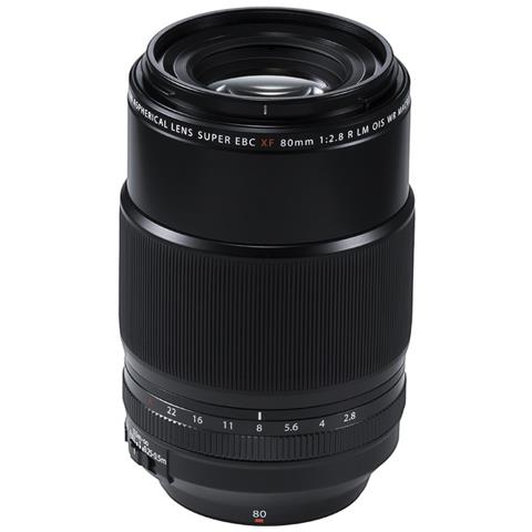 XF 80mm F2.8 R LM OIS WR Macro MILC Macro lens Nero - Foto 3