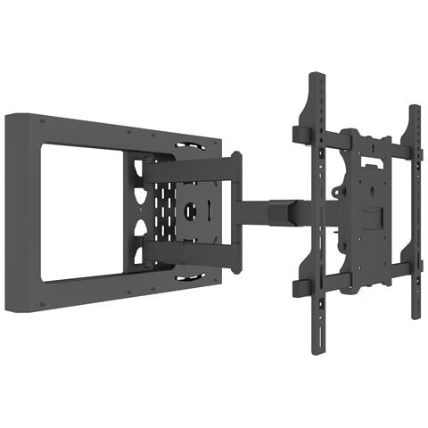 0198 Supporto TV a parete 177,8 cm (70") Nero - Foto 1