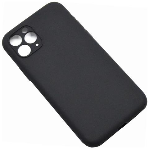 Custodia Tpu Silicone Lite Cover Soft-case Per Apple Iphone 11 Pro Black - Foto 1