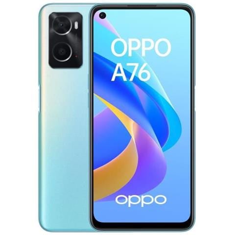 A76 128 GB 4 GB Ram Dual Sim Display 6.56" HD+ Slot Micro SD Fotocamera 13 Mpx Android Glowing Blue - Foto 1