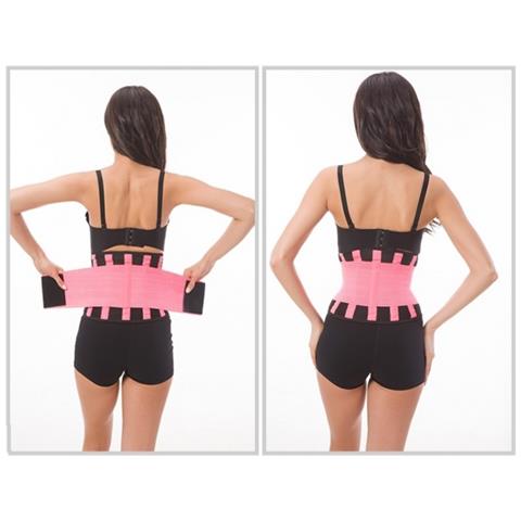 Cintura Di Supporto Per La Parte Bassa Della Schiena / Allenatore In Vita Pink S - Foto 15