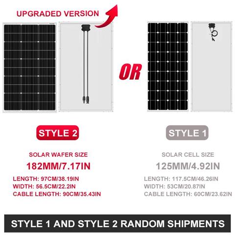 200w Monocristallino Pannello Solare Set Controller 12v Home Charge - Foto 6