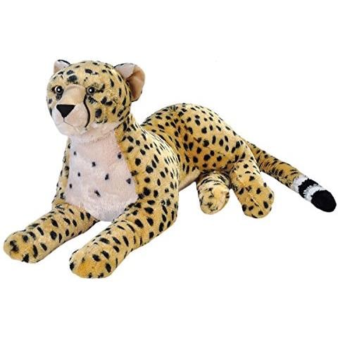 Jumbo Cheetah Peluche, Animale Farcito Gigante, Peluche, Regali Per Bambini, 30 Pollici - Foto 1