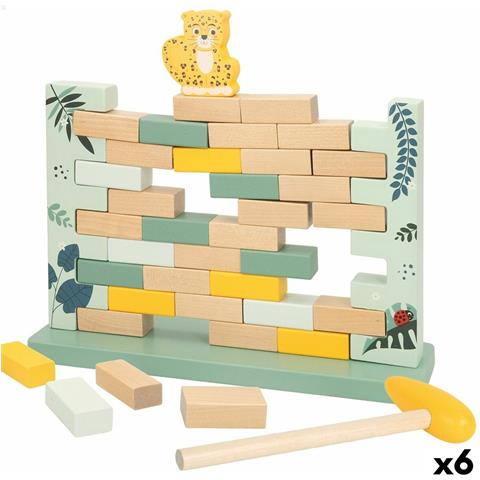 Set Di Costruzioni Woomax Animali 44 Pezzi (6 Unità) - Foto 1